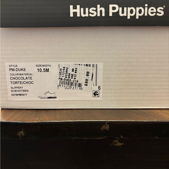 Hush Puppies PM Duke Medium Dark Brown Loafers (store display) - Picture 7 of 7
